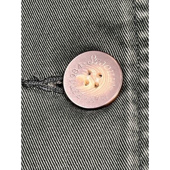 Vtg St. John's Bay Flannel Lined Corduroy Trim Chore Barn Jacket Green Size 3X - Picture 6 of 16